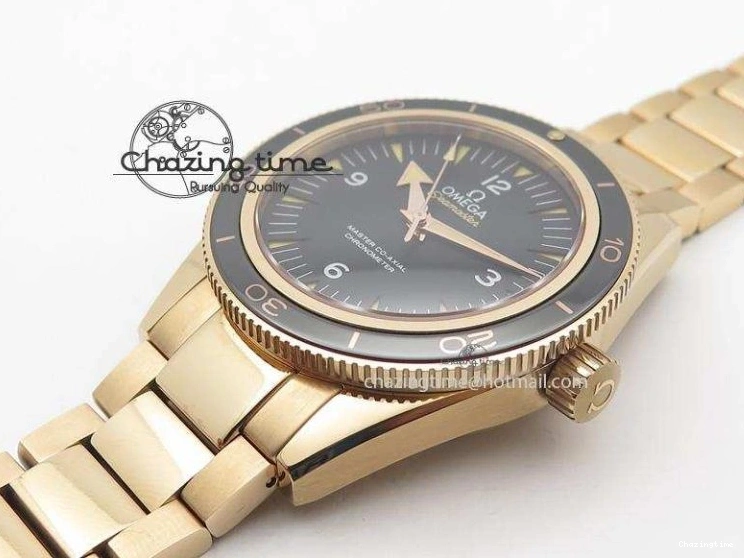 0123 Vibrant Seamaster 300 Master Co-Axial Liquidmetal V6F Best Edition RG On RG Bracelet A8400 (Free Nylon Strap) 8265